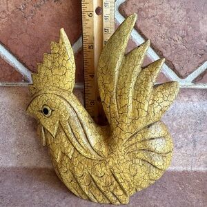 Golden Crackled Rooster